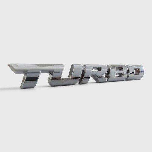Turbo metall aufkleber - turbo,