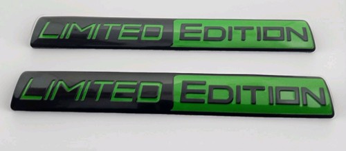 Limited edition emblem - 2x,