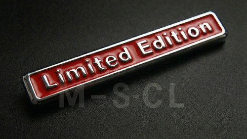 Limited edition kfz metall - limited,